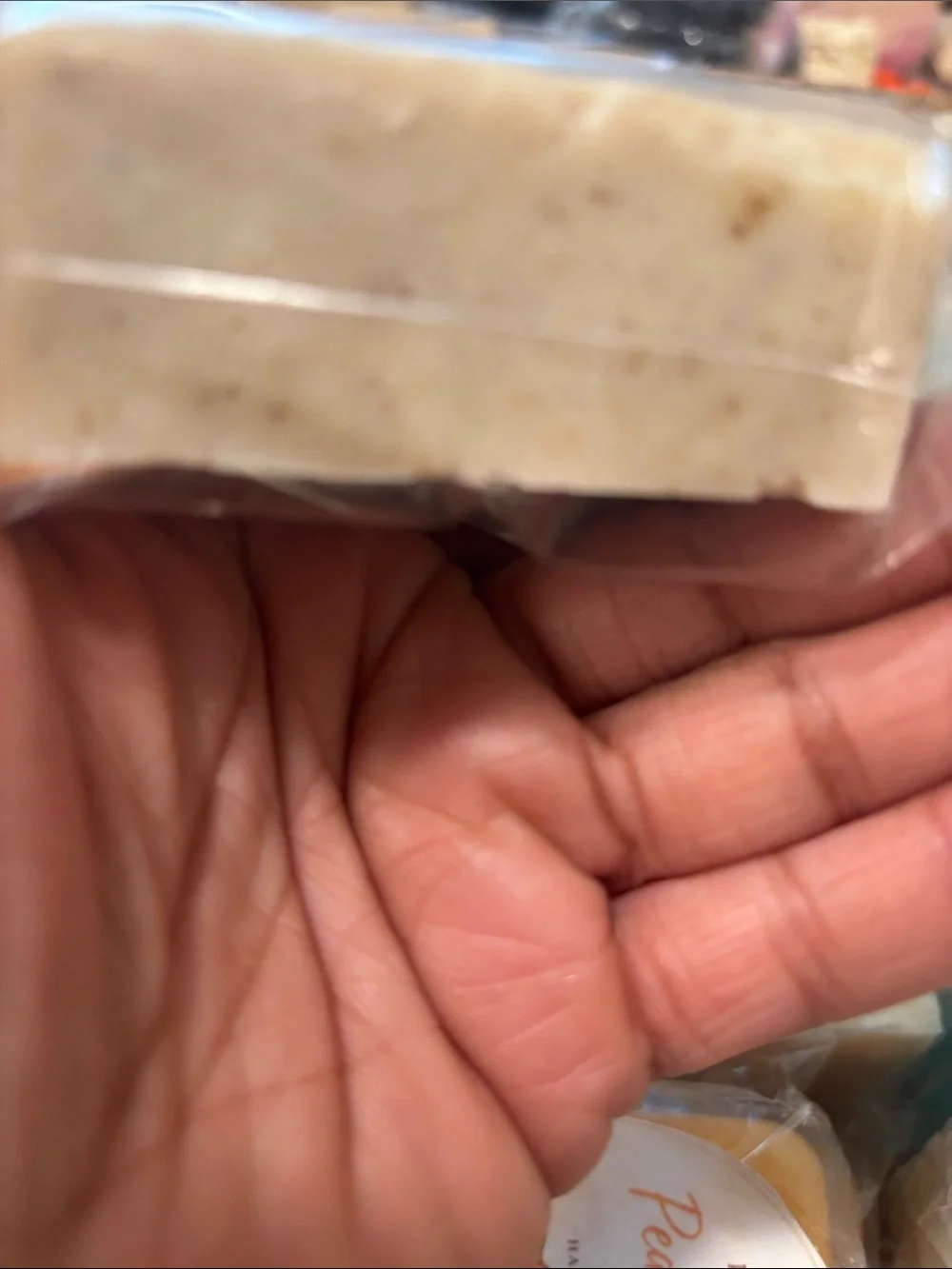 Natural Oatmeal Bath Soap - Cream